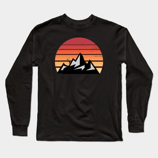 Mountains Long Sleeve T-Shirt by taymab